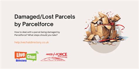 parcelforce claim for lost parcel.